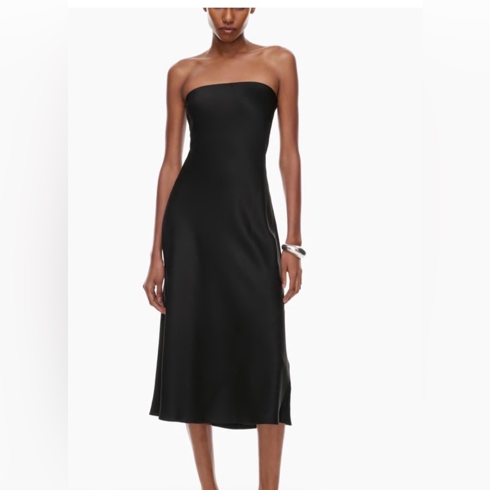 Aritzia Olive Green Maxi Dress - Picture 2 of 3